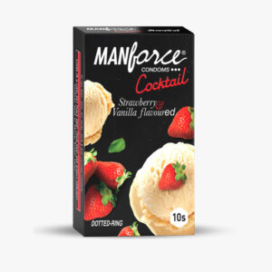 manforce_cocktail_condoms_strawberry_vannila_flavoured_10s_singh-medical